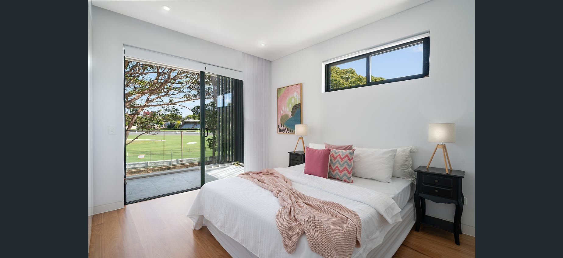 Finished bedroom